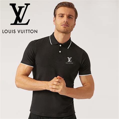 louis vuitton white polo shirt